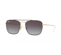 Ray-Ban Man Sunglass RB3588 - Frame color: Black On Gold, Lens color: Grey