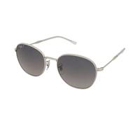 Ray-Ban Sunglasses Unisex Rb3809 - Silver Frame Grey Lenses Polarized 53-20