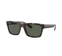 Ray - Ban Unisex RB4396 WARREN 135971 Sunglasses Acetate Turtle Blue Squared Normal