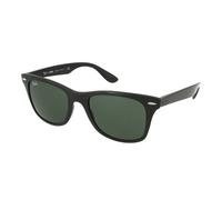 Ray - Ban RB4195 WAYFARER LITEFORCE 601/71 Man Sunglasses P lack Green Squared Normal