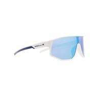 Red Bull Spect - Dash Shiny White Blue Smoke Blue Mirror - Sunglasses