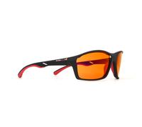 Red Bull Spect - Drill Matt Black Orange Red Mirror - Sunglasses