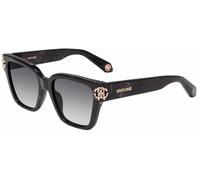 SUNGLASSES Roberto Cavalli - MAT: Cellulose acetate_C: BLACK W/WHITE TEMPLE D: 140x20 / Female