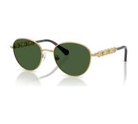 Sunglasses, Round shape, SK7049, Gold tone