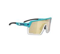 Rudy Project Kelion Bahrain Victorius 2025 Glasses blue white with light brown lenses