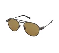 Saint Laurent SL 708 Sunglasses Ruthenium/Brown