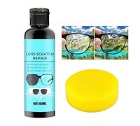Sunglasses Scratch Remover,100ml Sunglasses Scratch Repair Liquid | Eyeglass Cleaning Fluids Portable for Youth Boys Teens Husband Son Men Wife Girls Family Friends Daughters for Daily