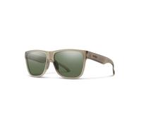 Sunglasses Smith LOWDOWN XL 2 (Matte Summit Crystal / ChromaPop Polarized Gray Green)
