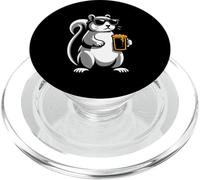 Sunglasses Squirrel Drinking Beer Squirrels Drunk Animal PopSockets PopGrip for MagSafe