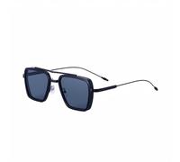 Sunglasses Suitable For Both Men And Women, With Metal Temple Design, Double Bridge Outdoor Punk Uv400(C1)