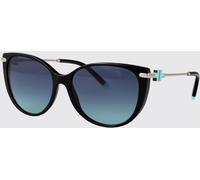 Sunglasses TIFFANY Woman color Black - Size: 57 - female
