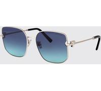 Sunglasses TIFFANY Woman color Silver - Size: 58 - female
