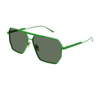 Sunglasses - unisex - Bottega Veneta - Sunglasses - Green - 60 MM - Accessories 60 MM