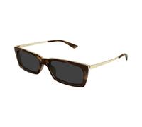 SAINT LAURENT SL 766 004 Unisex Sunglasses Acetate Havana Grey Squared