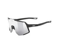 Uvex sequenze - sports glasses for adults - 100% UVA-, B, C protection - contrast enhancing - black matt/mir.silver - one size