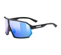 Uvex Sportstyle 237 Sunglasses Golden Colorvision Mirror Blue/CAT2 Colorvision Mirror Blue/CAT2 Black Matt