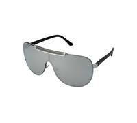 Versace Sunglasses VE2140 10006G Silver Light Grey Silver Mirror