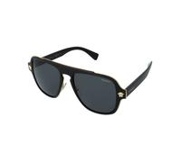 Versace Sunglasses VE2199 100281 Black Grey Polarized