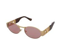 Versace VE2264 100284 Unisex Sunglasses Metal Gold Violet Round Normal