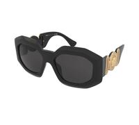 Versace Woman Sunglass VE4424U - Frame color: Black, Lens color: Dark Grey