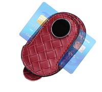 Sunglasses Visor Clip, Visor Sunglasses Holder | Pu Leather Sun Visor Glasses Holder | Portable Car Accessories for Eyewear Pens Card Tickets Cash