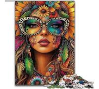 Sunglasses Woman 1000 Piece Jigsaw Puzzles for Teenagers, Family Entertainment Toys Is Ideal As A Gift for The Whole Family (size 50x75cm)