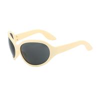 Sunglasses Woman Hip Hop Punk Big Frame For Women Sun glasses Male Female Sunglass,Beige Gray 2026