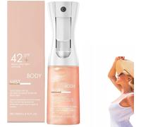 Sunglaze Sheer Body Mist Sunscreen Spf 42, Infused With Shimmering Body Oil, Refreshing Moisturising Spray, Water Resistant Hydrating Mist, Hydrates, Brightens, Makeup Friendly, Fast Absorbing (1)