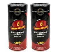 SunGlo #6 Shuffleboard Powder Wax (16 oz.)(Pack of 2)