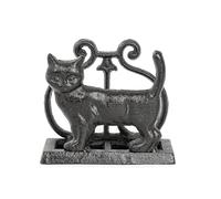 Sungmor Cast Iron Napkin Holder for Table, Vintage Farmhouse Cat Paper Tissues Holder Stand, Freestanding Rustic Napkin Dispenser, Kitchen Dinner Table Countertop Decor