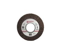 Sungold Abrasives 50021 Sun-Brite Aluminum Oxide Finishing Flap Brush A-Medium, 8 in. Diameter x 2 in Thick. x 3 in. Hole, Maroon