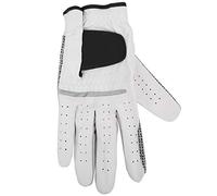 SUNGOOYUE 1 Pc Men's Right Hand Golf Glove, Breathable Anti Slip | Triangular Granules Boost Swing Grip, Soft Leather Wicks Sweat, Hook and Loop Fits 23 26, for Daily Range Play