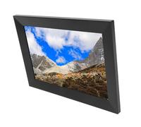 SUNGOOYUE 10.1 Inch Digital Picture Frame, 32GB Wireless IPS HD Touchscreen Auto Rotation Smart Electronic Photo Frame with Built in Storage, for Home Office (GB Plug)