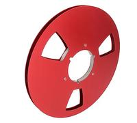 SUNGOOYUE 10.5 Inch Ribbon Roll with Holes Resistant to 3 Hole, Professional Design for Excellent Sound Quality, Ideal for Repairing Headbands (Red)