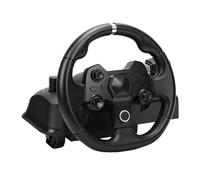 SUNGOOYUE 11 Inch Racing Wheel, 270 Degree Rotation Steering Wheel with 7 Level Adjustable Sensitivity and Dual Joysticks, for PC