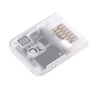 SUNGOOYUE 128MB Memory Card, Game Console Transparent 8 Virtual MemoryStorage Card for 001 and with LED Digital Display 16384 Blocks