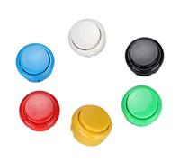SUNGOOYUE 12pcs Joystick Buttons, 30mm Replacement Game Console Buttons with Snap in Installation, for MadCatz Joysticks 360