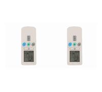 SUNGOOYUE 2 PCS Cooling Air Conditioner Remote Control, RAR-3U2 Replace AC Remote Control Compatible with Split Type for RAR 2A RAR 52P1 RAR 2SP1 RAR 3U4 RAR 2P2