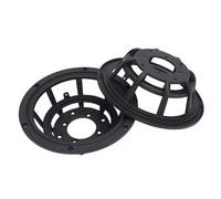 SUNGOOYUE 2 Pcs Speaker Aluminum Basin Frame, Robust Die Cast Aluminum Subwoofer Basket Holder Woofer Repair Parts with Protective Coating, for PA DJ Speakers DIY Projects