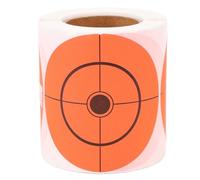SUNGOOYUE 200Pcs Targets Stickers, Self Adhesive Red Targets Paper for Archery Practice Training, with Tear Resistant Colorfast Design for Indoor Outdoor Use