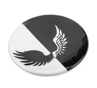 SUNGOOYUE 22 Inch Drum Head, Water Proof Durable Control Tone Clarity Comfortable Striking Polyester Film Drum Skin Replacement for Snare Jazz Percussion