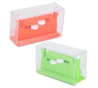 SUNGOOYUE 2Pcs Automatic Needle Threader Double Hole Sewing Threader with Needle Case for Hand Stitching Sewing Machine Embroidery DIY Crafts Tailors Beginners