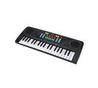 SUNGOOYUE 37 Keys Multi Functional Electronic Keyboard Musical Education Toy Children Beginners Learning Keyboard Play Fun Kid Portable Black White