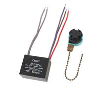 SUNGOOYUE 4.5uf 6uf 5uf 5 Wire CBB61 Capacitor Ceiling Fan Pull Chain Switch Restoring Fan Performance