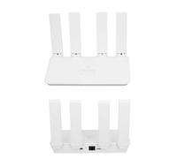 SUNGOOYUE 4G LTE WiFi Router, Unlocked Mobile Hotspot Wireless Internet Router with SIM Card Slot and 4 High Gain Antennas, for Home Office Use in Europe Asia (GB Plug)