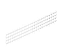 SUNGOOYUE 4PCs Exquisite Birch Shoes on 1:12 Fine Work Art Doll House Audience Decor (White Line)