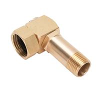 SUNGOOYUE 90 Degree Garden Hose Swivel Elbow Connector, Premium Zinc Alloy Construction, Universal Hose Reel Compatibility, Fluid Movement Optimization, Complete Single-Piece Solution,
