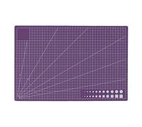 SUNGOOYUE A3 Double Side Self Healing Grid Lines Cutting Mat Craft Tool for Art Projects (Purple)