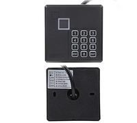 SUNGOOYUE Access Card Reader, PVC Frosted with Swiping Card Password for Access Control System Buildings Hotels