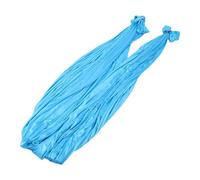 SUNGOOYUE Aerial Hammock Kit with Complete Hardware, 400cm Polyester Fabric Training Equipment for Yoga Inversion Stretching Fitness Beginner (Sky Blue)